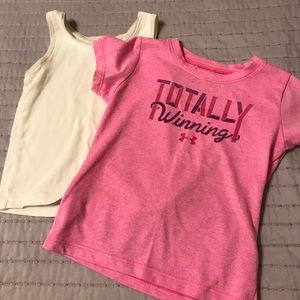 Under Armour and Undershirt Play clothes